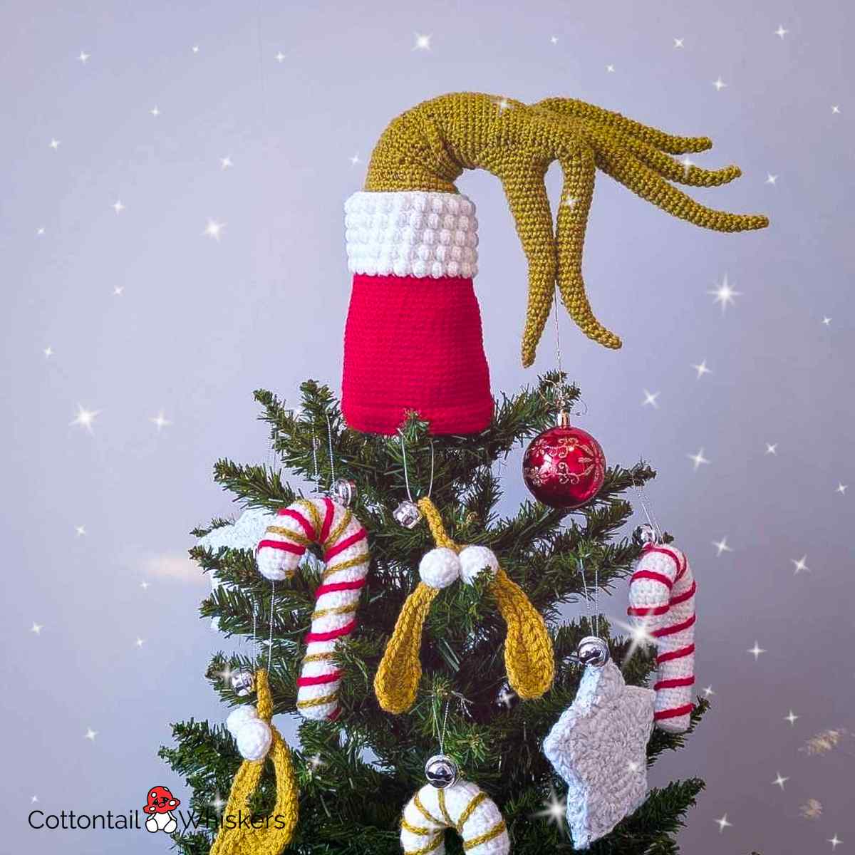 Traditional Christmas Tree Crochet Decorations Patterns
