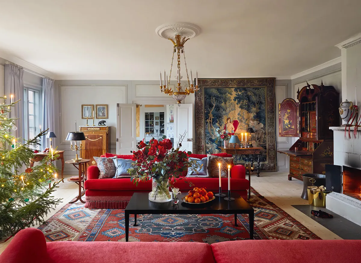 Traditional holiday atmosphere in magnificent historic villa in Sweden 〛 ◾ Photos ◾ Ideas ◾ Design