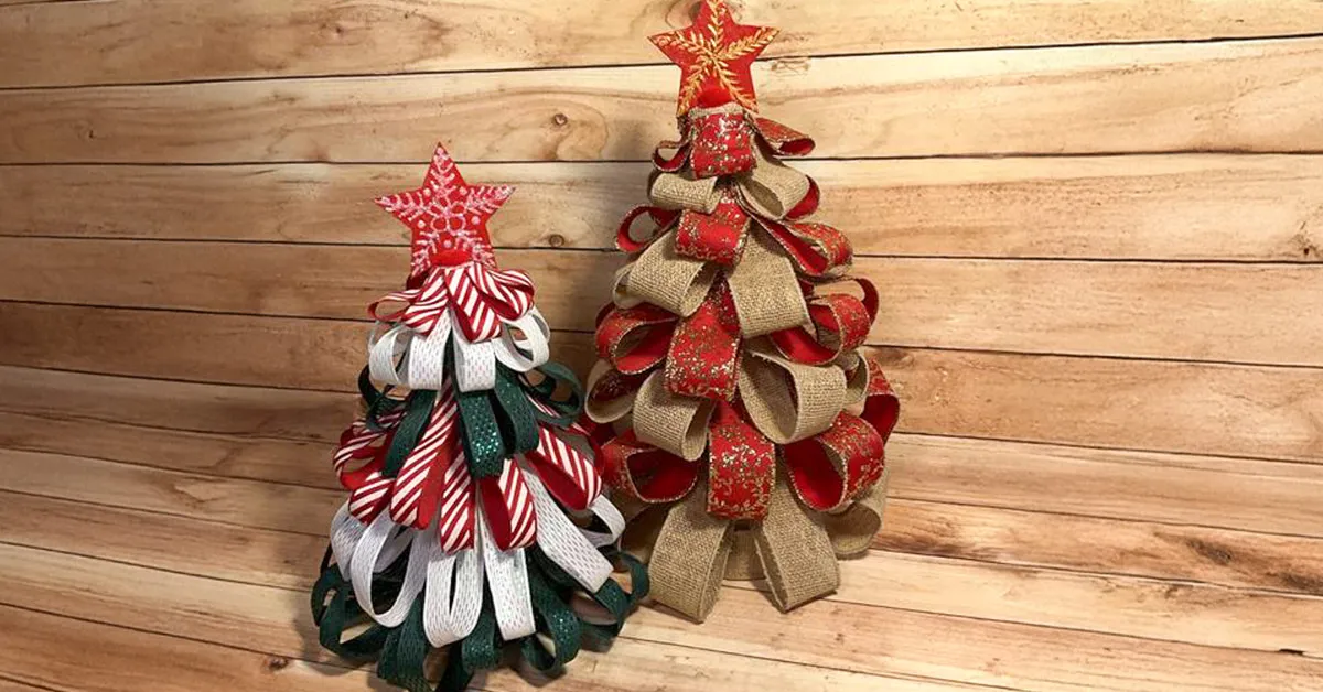Tree Santa Ribbon 31 Easy Christmas Tree Ribbon Ideas For An Elegant  Holiday Space