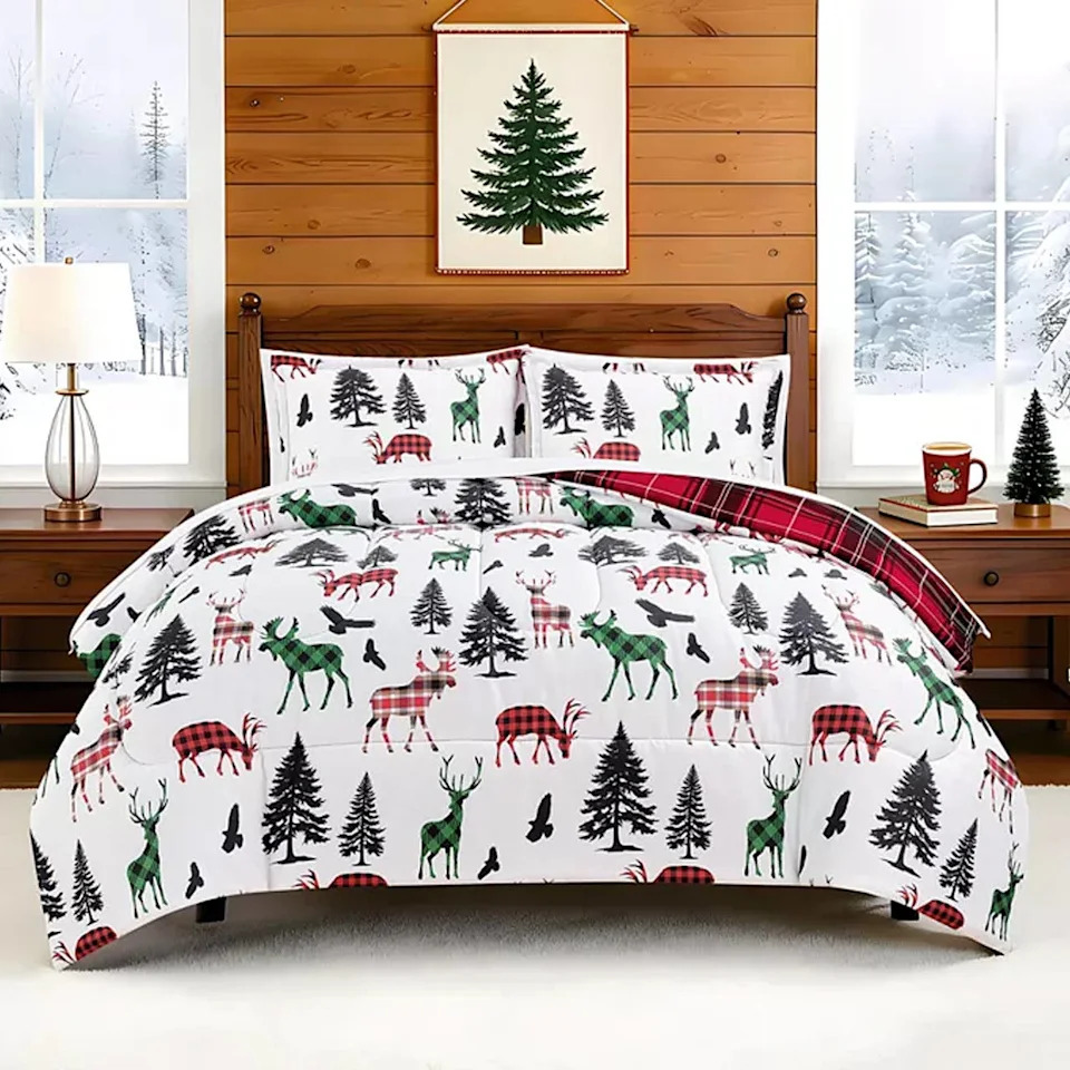Turn Your Bedroom Into a Winter Wonderland With Macy's New Christmas  Comforter Sets