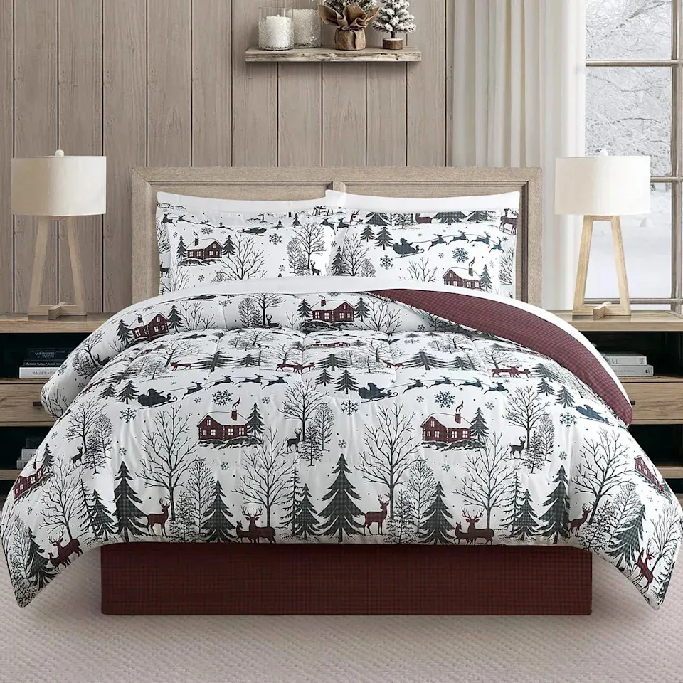 Turn Your Bedroom Into a Winter Wonderland With Macy's New Christmas  Comforter Sets