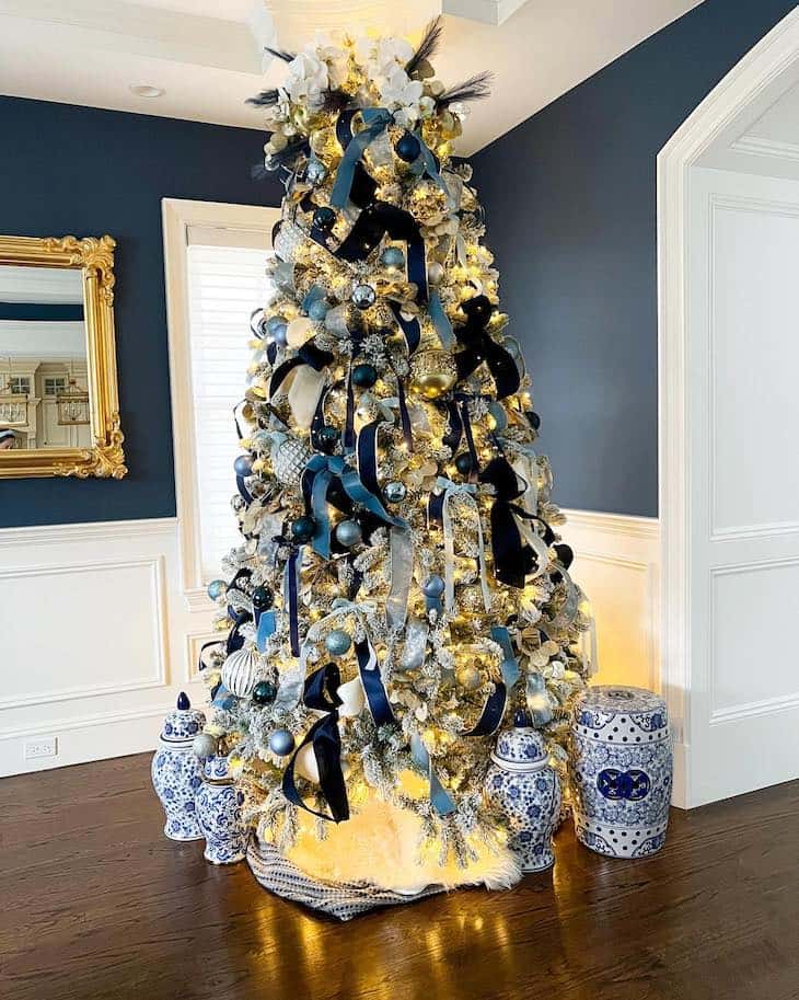 Unveiling the Beauty of Blue Christmas Trees - Farmhousehub