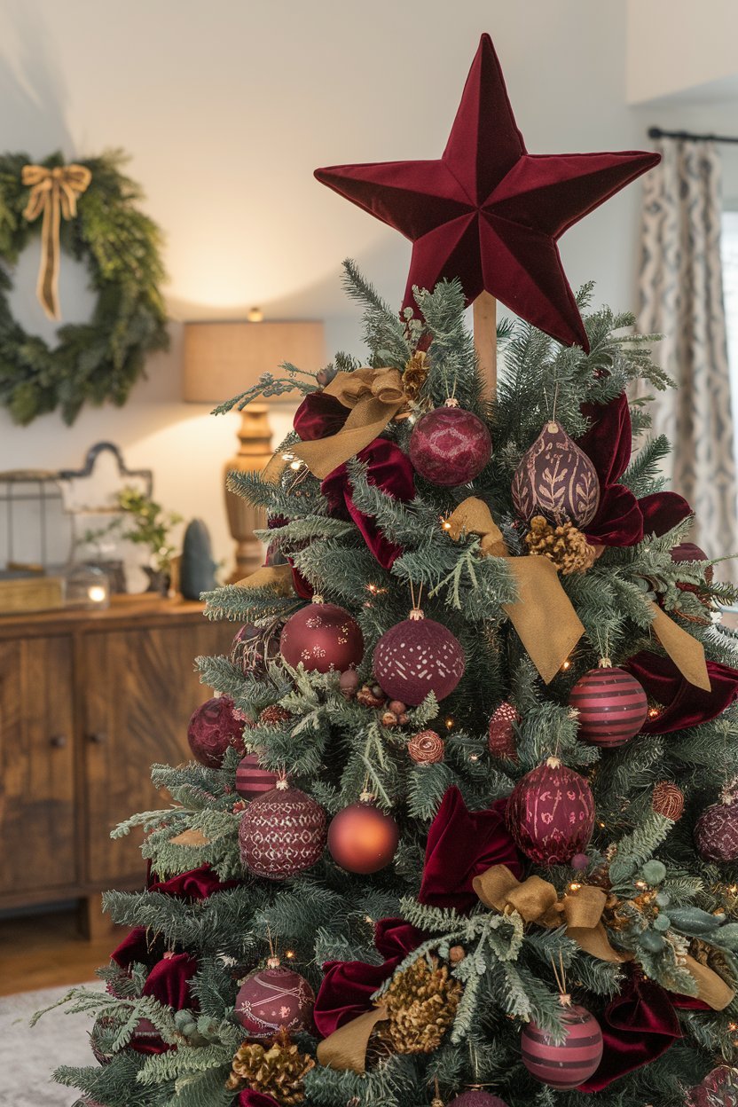 Velvet Christmas Tree Decor: Top 10 Stunning Styles - InspoGalaxy
