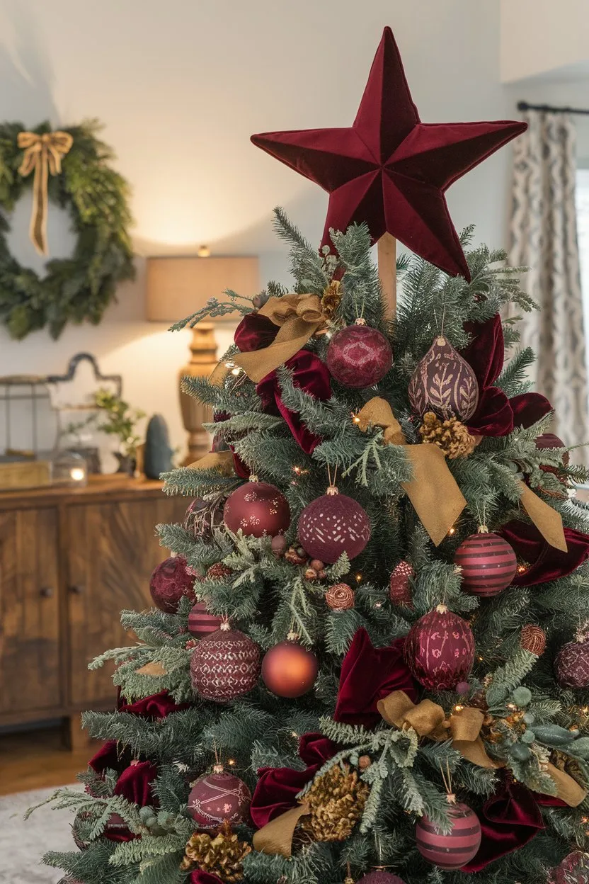 Velvet Christmas Tree Decor: Top 10 Stunning Styles - InspoGalaxy
