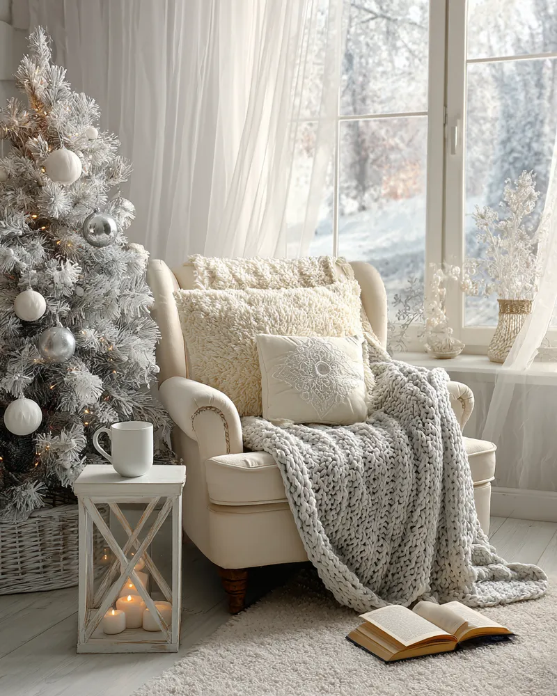 Victorian Christmas Magic: Cozy Nook for the Holidays ✨