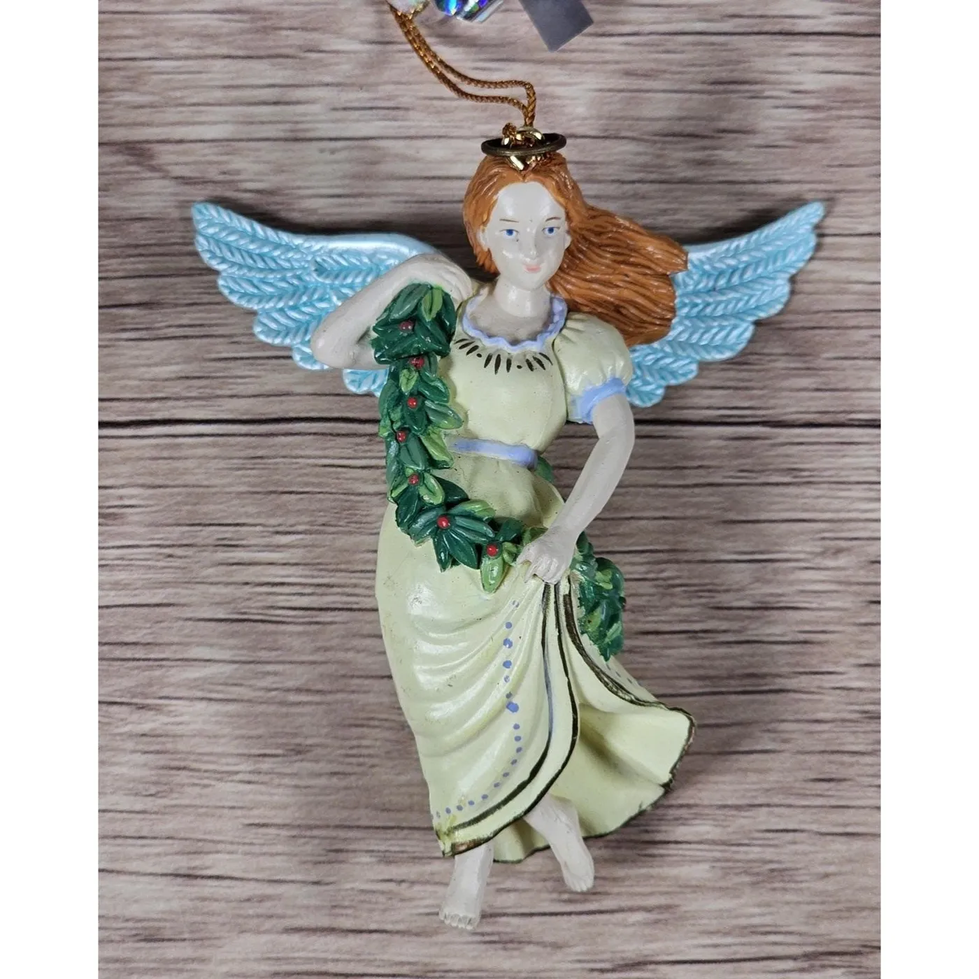 Vintage Angel Ornament Resin Christmas Tree Decor 1990s 3.5 Inch – The  Rustic Ivy