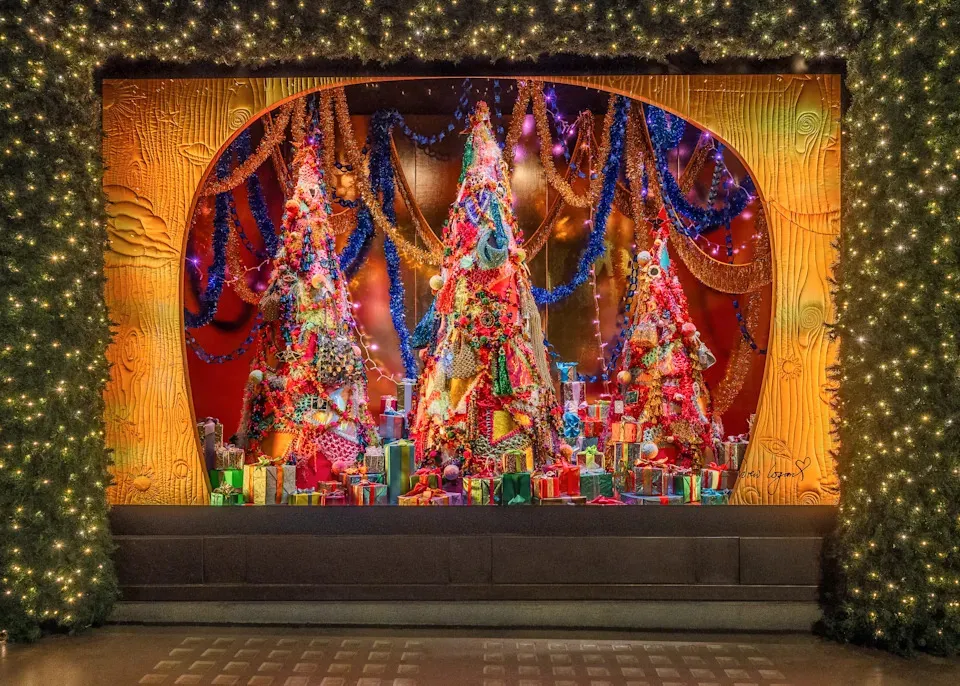 Why elaborate Christmas window displays evoke wonder and joy - Yahoo Life UK
