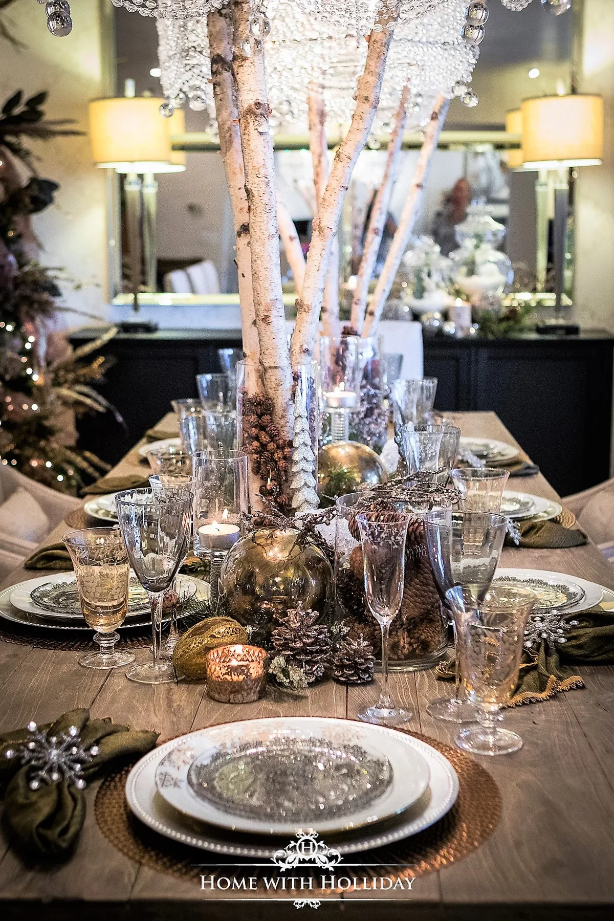 Winter Dining Room Table Decor Cozy Winter Decorating Ideas – Winter Coffee  Bar Kitchen Dining Area Mother