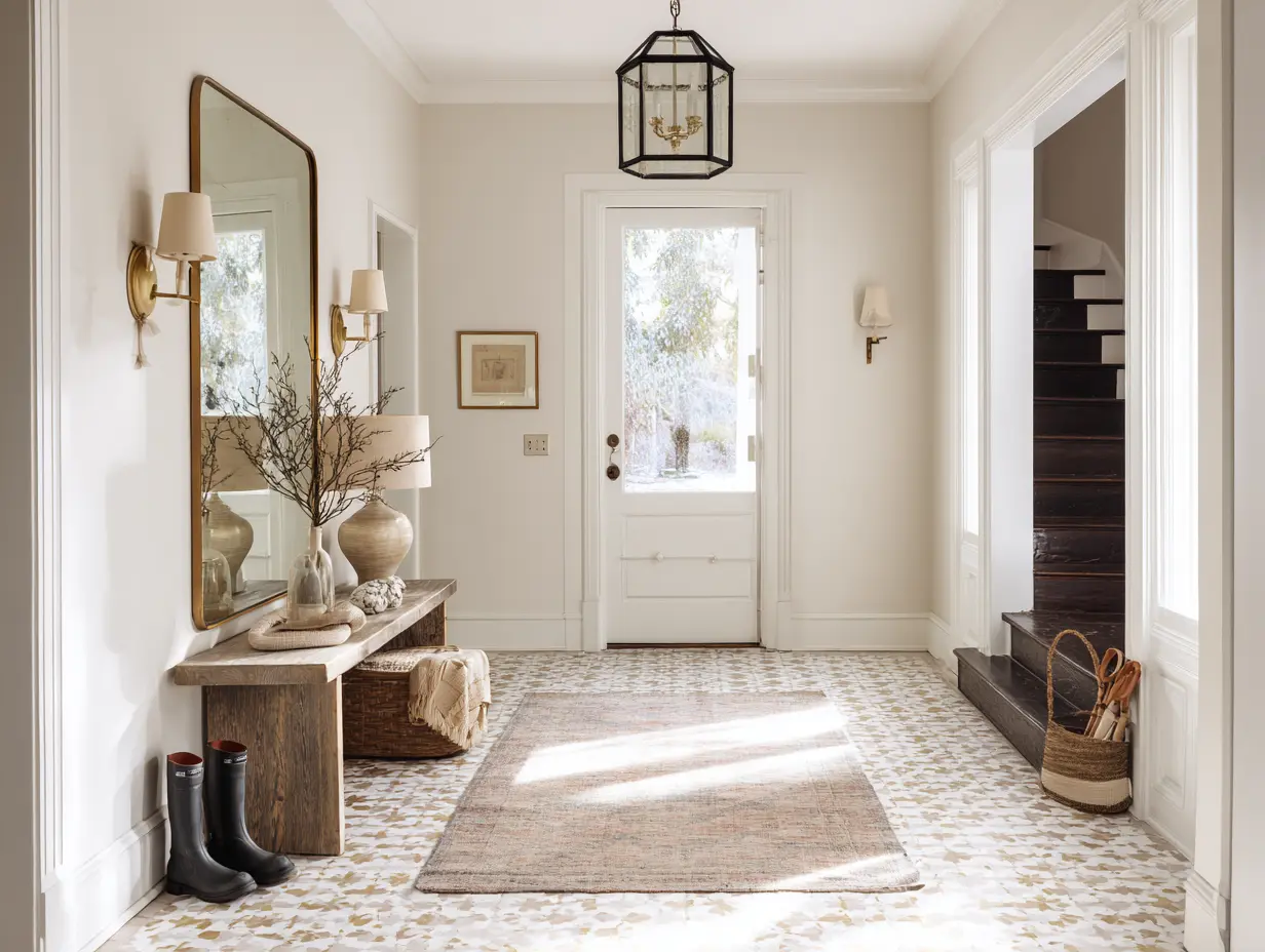 Winter Entryway Ideas: How To Style Your Space For Dark, Wet Months