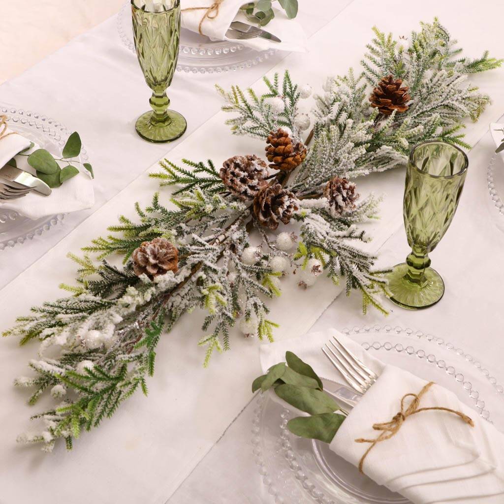Winter Forest Christmas Table Centrepiece By Dibor