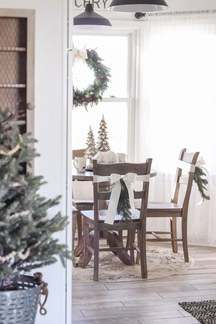 Winter Wonderland Christmas Kitchen | LoveGrowsWild.com - Love Grows Wild