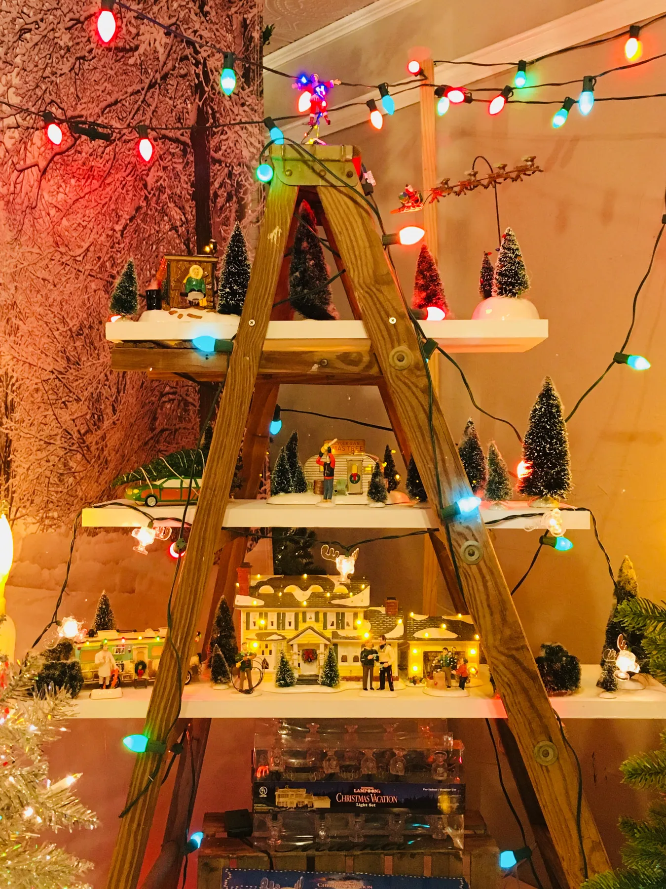 Wooden Christmas Village Display 10 Captivating DIY Christmas Village  Displays